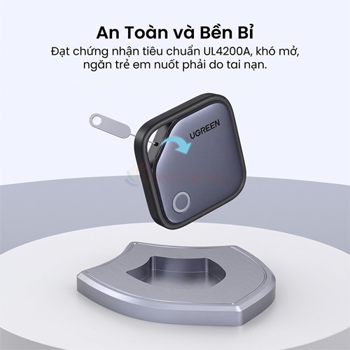 Thiết bị định vị thông minh Ugreen Smart Finder Tracker CM816 45297 - Hàng chính hãng