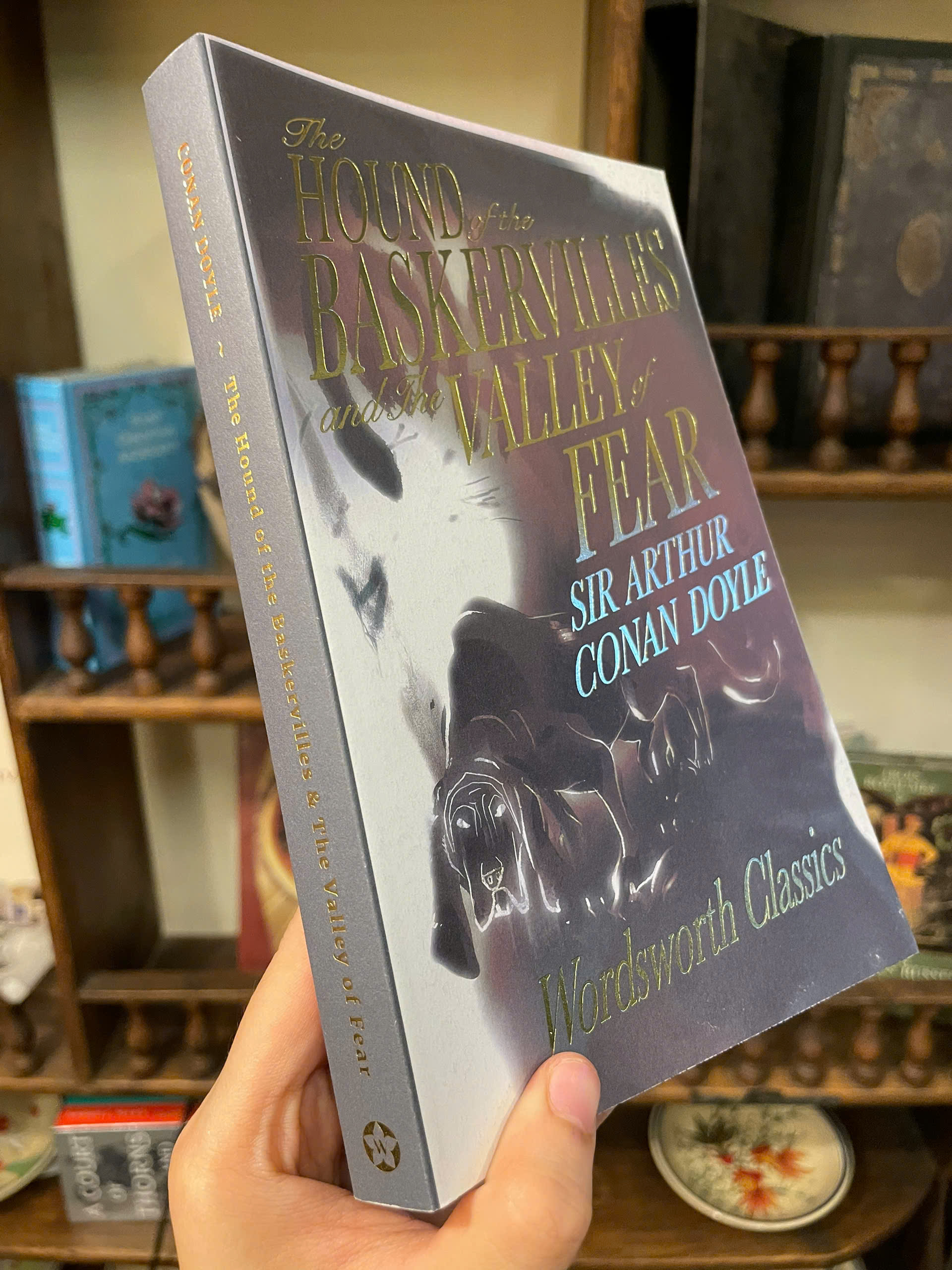 Sách - The Hound of the Baskervilles &amp; The Valley of Fear (Sherlock Holmes) by Arthur Conan Doyle