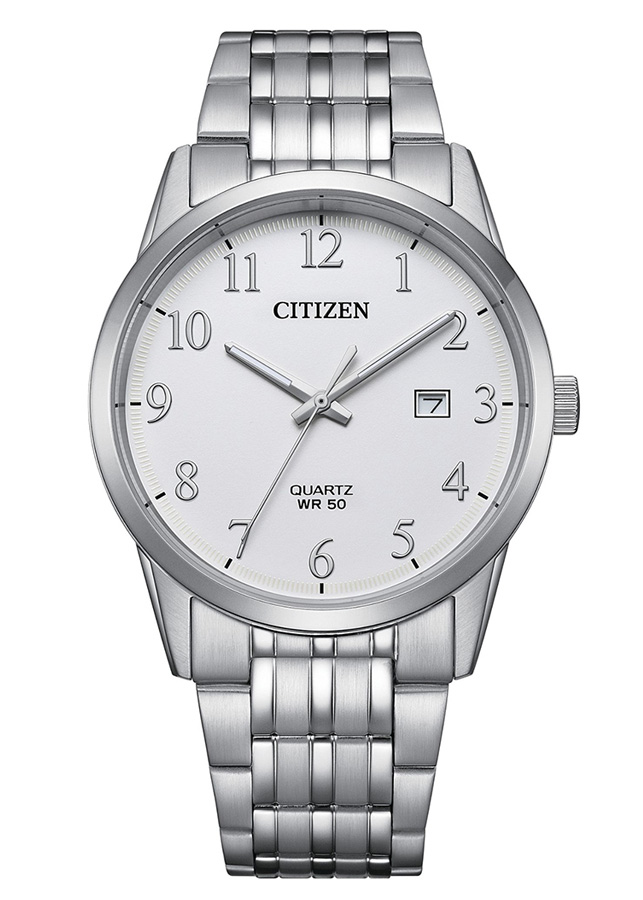 Đồng Hồ Nam Citizen Dây Thép Không Gỉ BI5008-51A - Mặt Trắng (39mm)