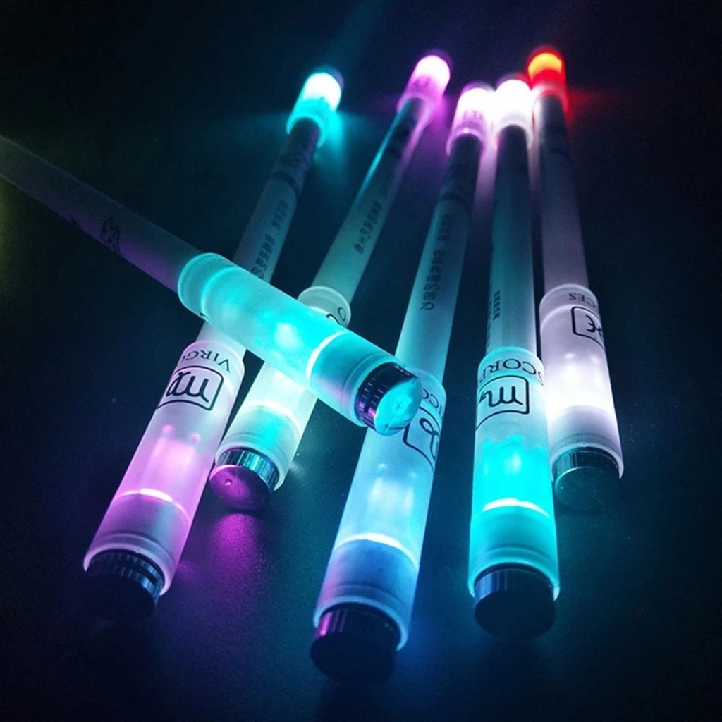 BÚT LED QUAY NGHỆ THUẬT CÓ ĐÈN - HT