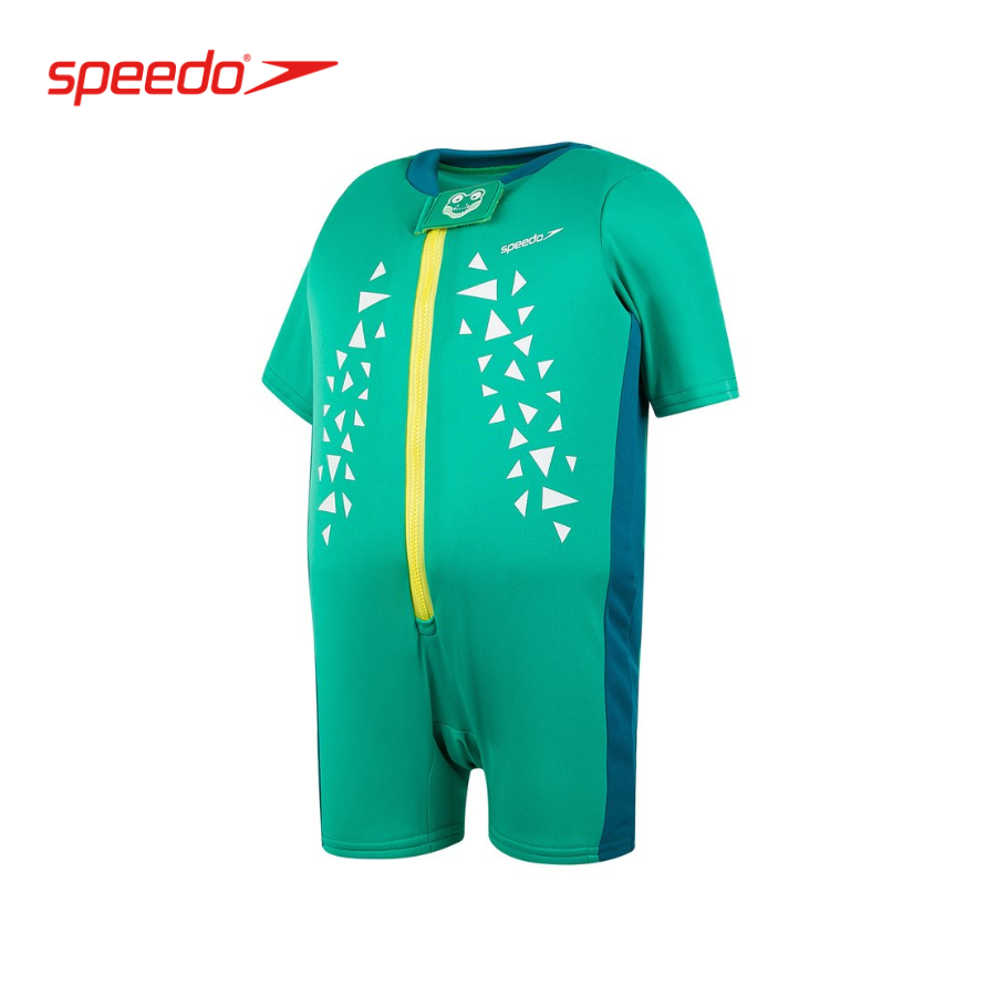 Bộ phao bơi áo liền quần trẻ em Speedo Croc Printed - 8-12258D680