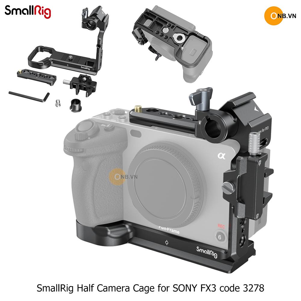 SmallRig Half Cage So-ny FX3 FX30 code 3278