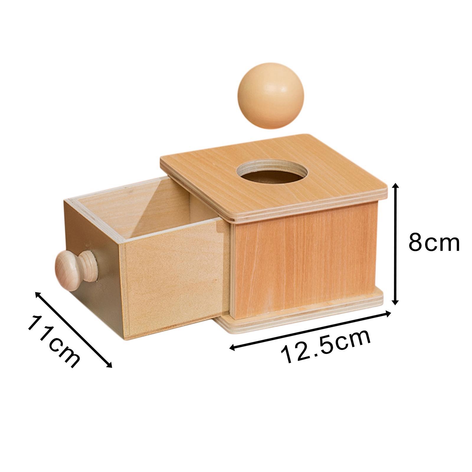 Montessori Box Developmental Toy for Infant Boys Girls Xmas Gifts