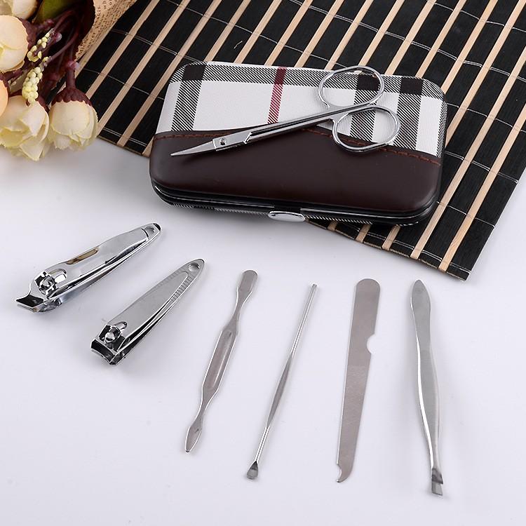 Bộ Kềm Làm Móng Tay Chân Inox 7 Món