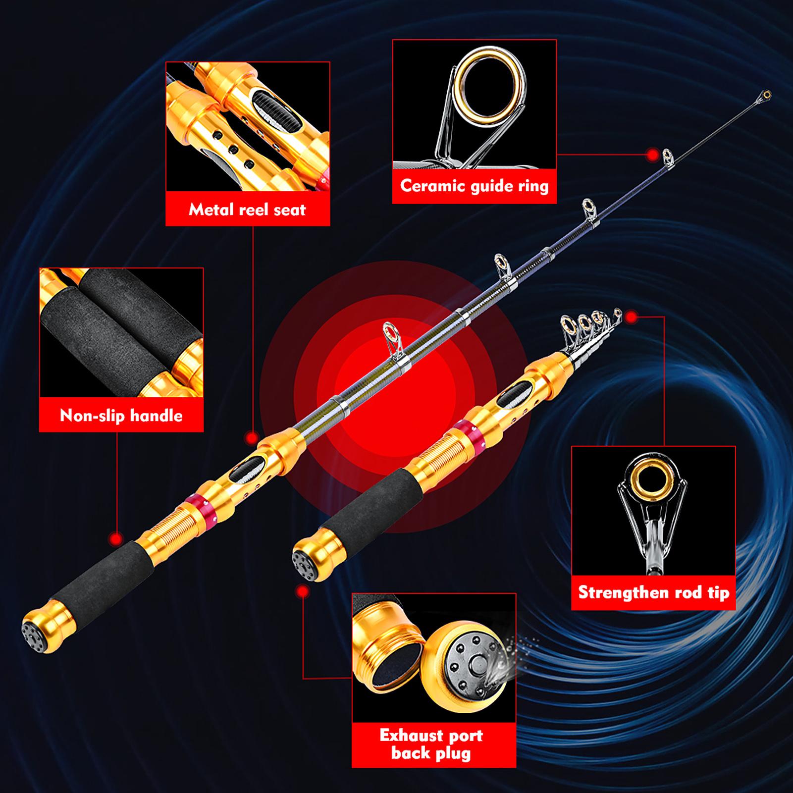 Cần câu cá cầm tay TFR006 bằng sợi carbon