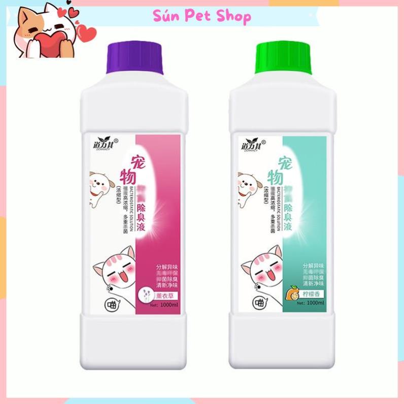 Dung dịch khử trùng cho thú cưng 1000ml