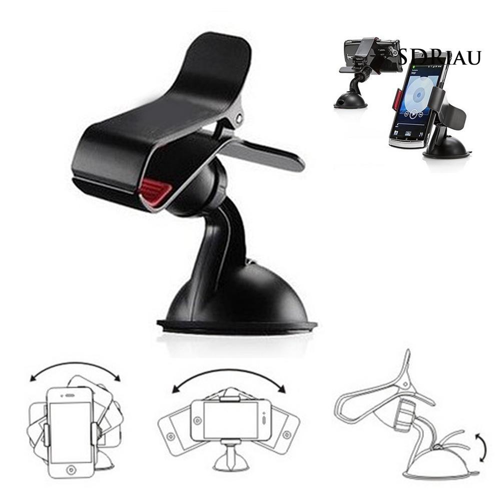 Giá Đỡ Điện Thoại Xoay 360 Độ Có Nút Chân Không Gắn Ô Tô