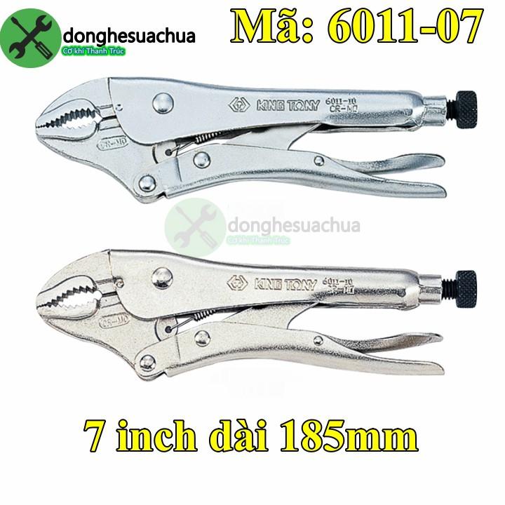 Kìm chết Kingtony 6011-07 loại 7 inch dài 185mm