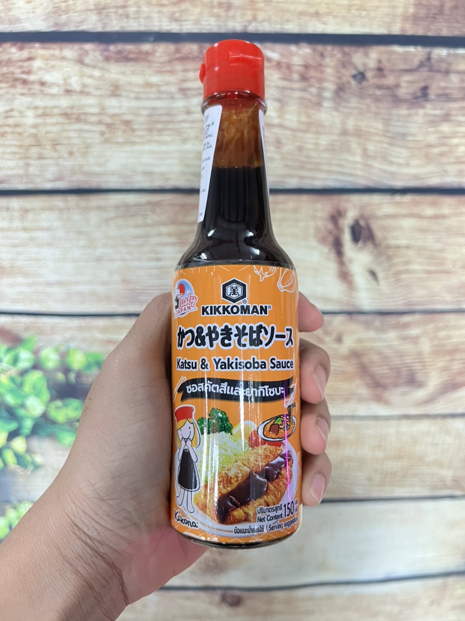Sốt Tonkatsu Yakisoba Kikkoman 150ML | Chấm đồ chiên, xào mì