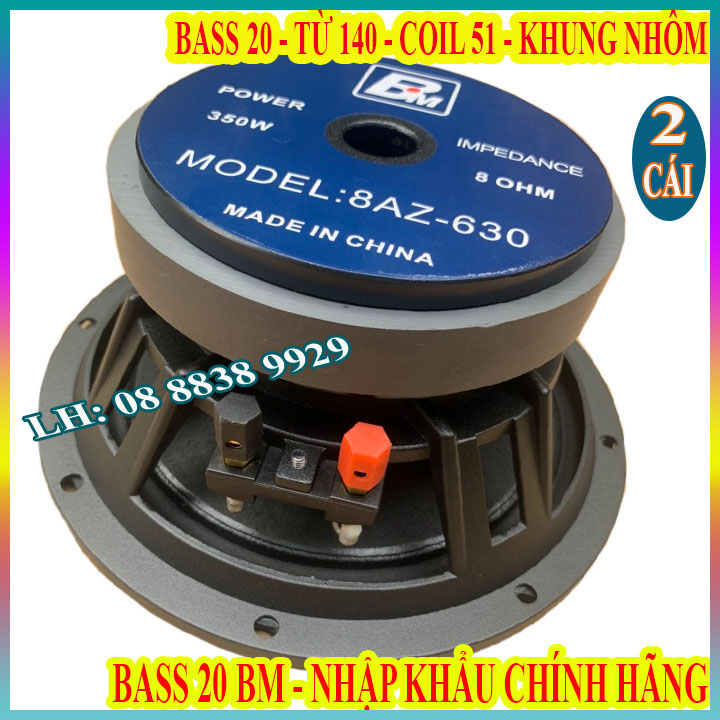 CẶP BASS 20 BM TỪ 140 COIL 51 CAO CẤP HÀNG NHẬP KHẨU - GIÁ 1 ĐÔI