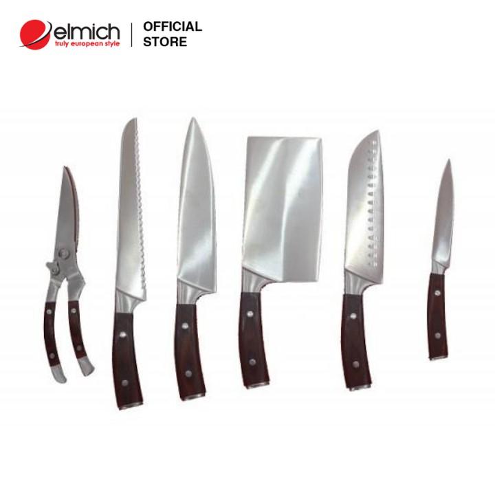 Bộ dao inox ELMICH FLORINA 7 món