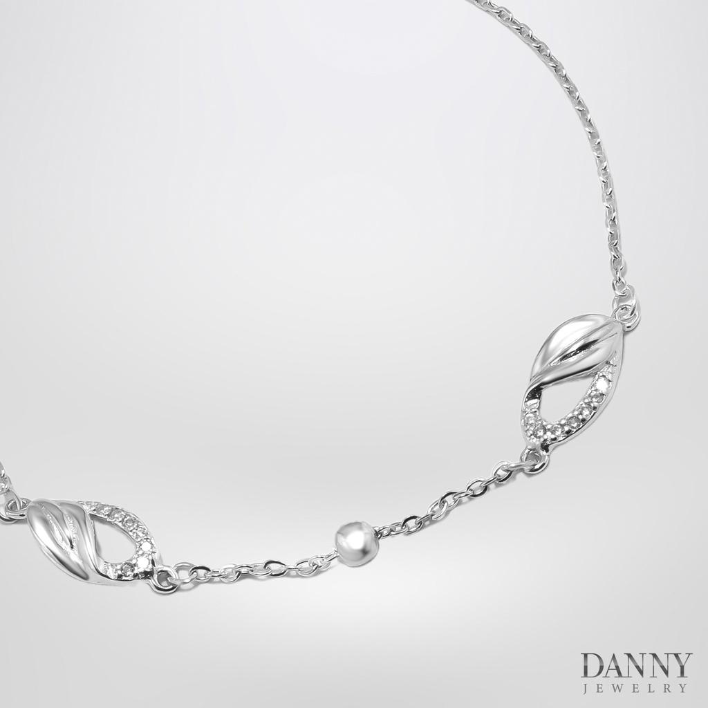 Lắc Tay Danny Jewelry Bạc 925 Xi Rhodium Đính Phụ Kiện LACY363