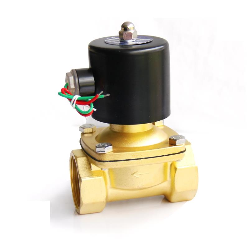 Van điện từ 2W-200-20 3/4&quot;, Φ27 mm, lõi đồng AC 220V, Solenoid valve