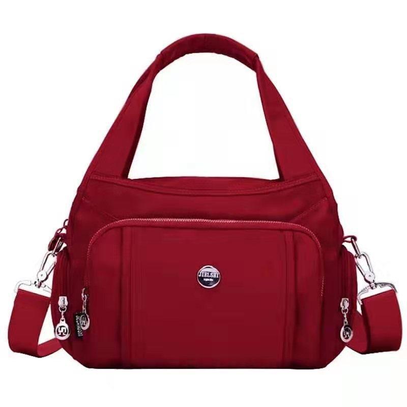 Phụ Nữ Túi Nylon Chống Thấm Nước Túi Nhẹ Công Suất Lớn Mẹ Túi Đơn Giản Túi Xách Tay Đeo Chéo Túi