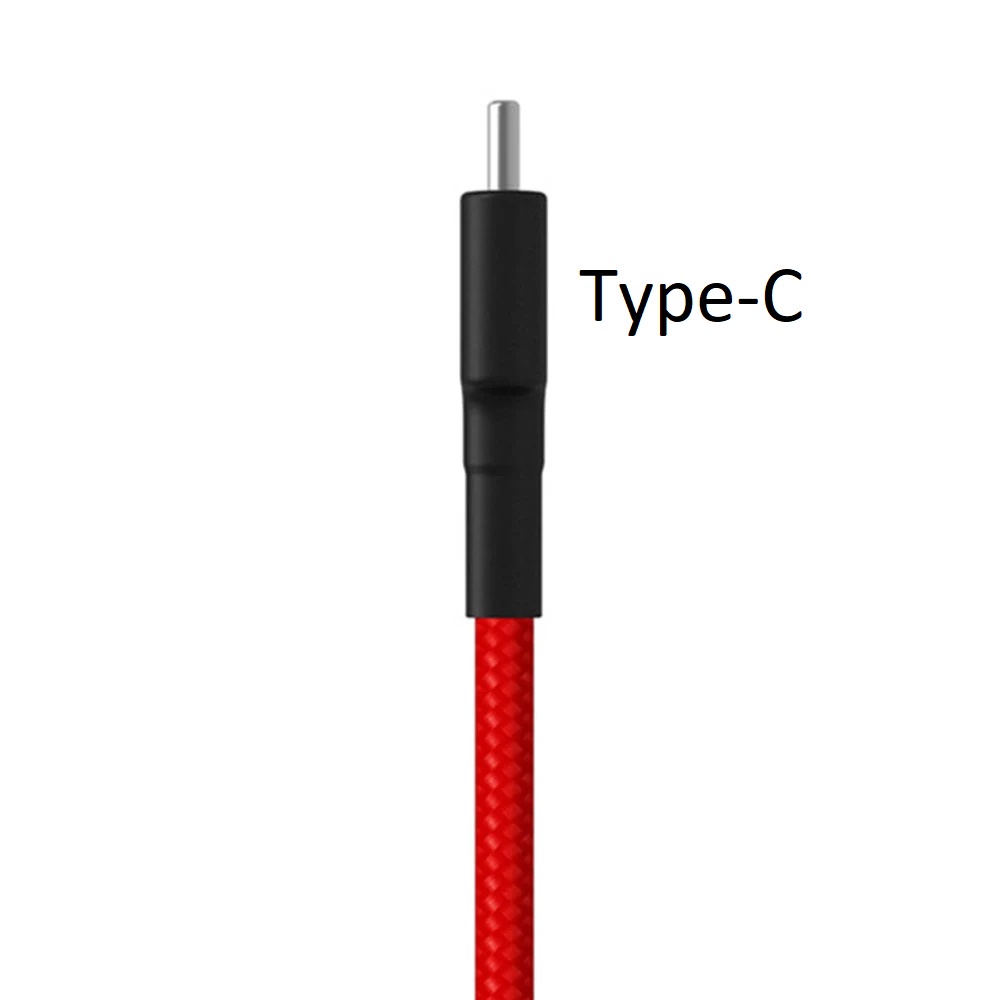 Cáp USB Type-C Xiaomi Mi Type-C Braided Cable 1m SJV4110GL SJX10ZM - Hàng chính hãng