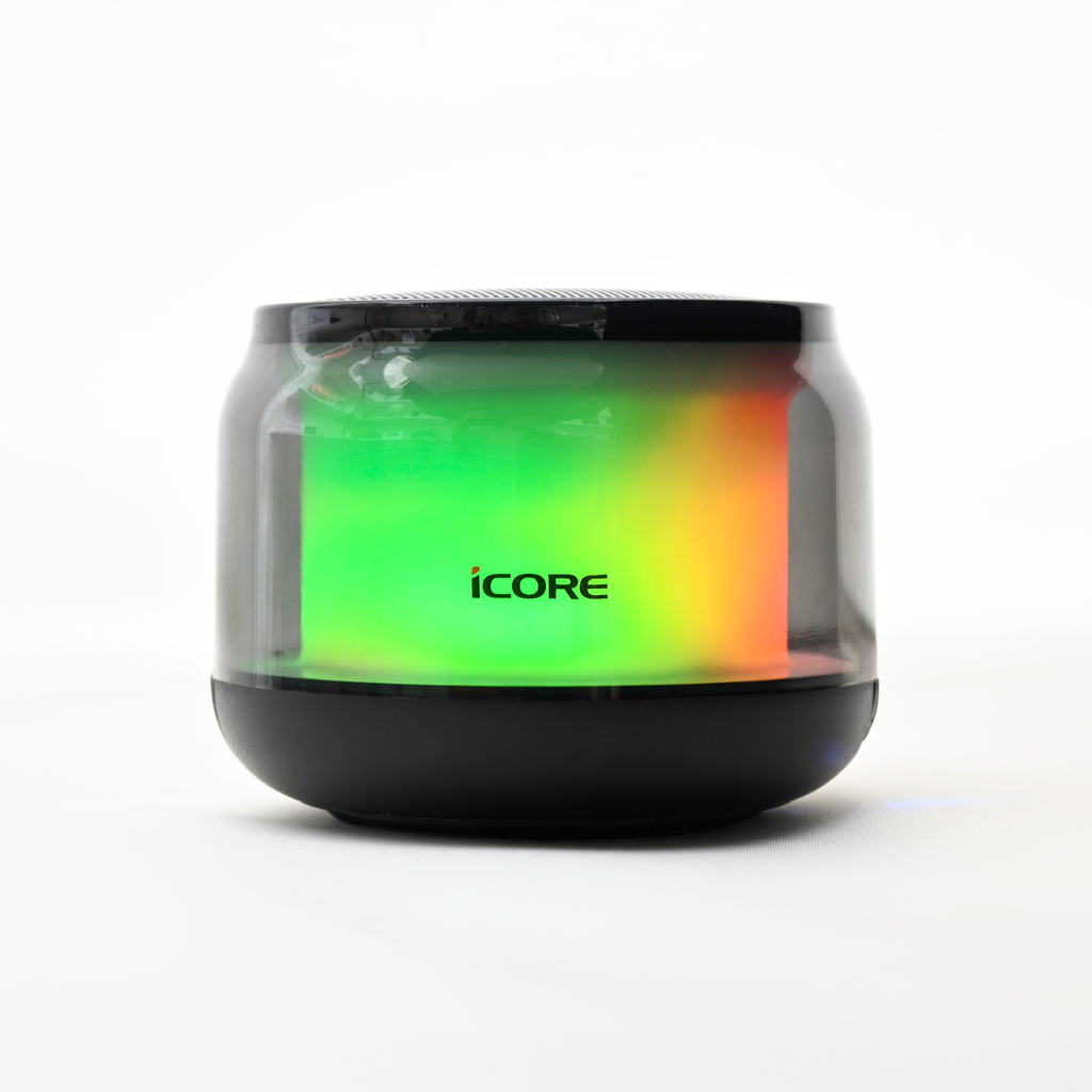 Loa Bluetooth iCore M32 - Đèn LED Đổi Màu, Kết Nối TWS, Nghe Gọi Rảnh Tay - Hàng chính hãng