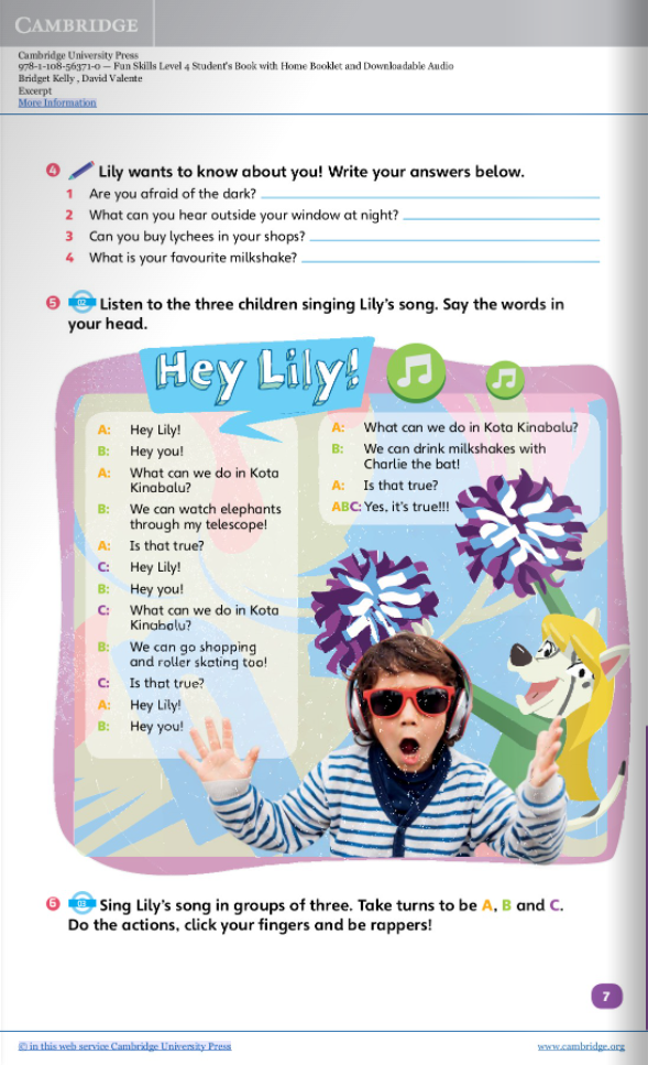 Fun Skills Level 4 Student's Book With Home Booklet And Downloadable Audio
