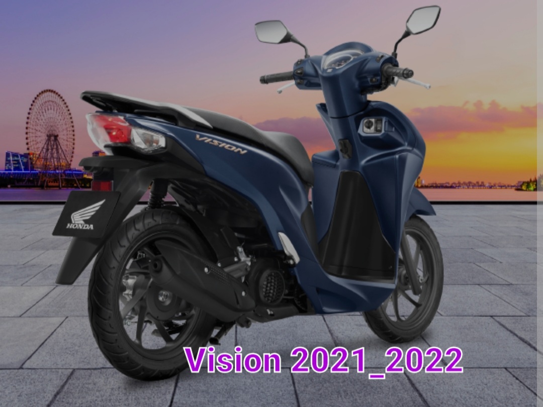 Combo Bộ ốp dè INOX xe VISION 2021 đến 2023 + 1 tem logo Titan Honda giá 1 cặp tại xưởng INOX Vũ không dùng cho Vision 2023 bánh cao