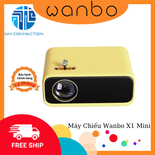 MÁY CHIẾU WANBO X1 MINI 4080P - HÀNG CHÍNH HÃNG