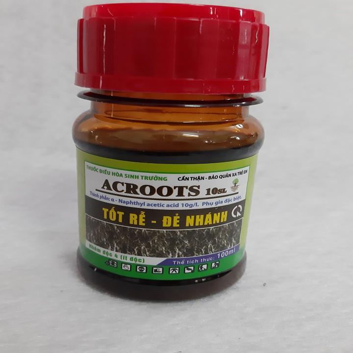 Phân bón ACROOTS 10SL- giúp tốt rễ, đẻ nhánh cho cây trồng - chai 100 ml