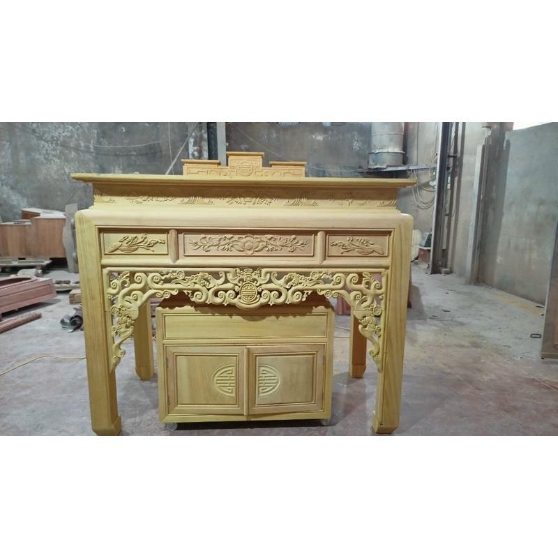 Bàn thờ hiện đại gỗ mít