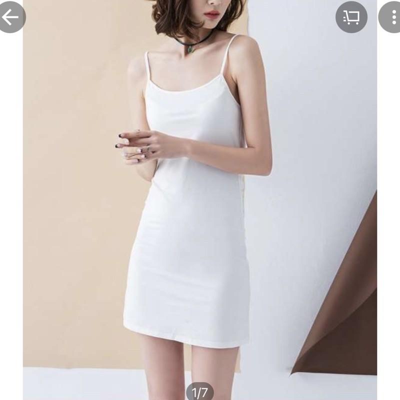 VÁY LÓT VÁY THUN HAI DÂY ĐẦM LÓT