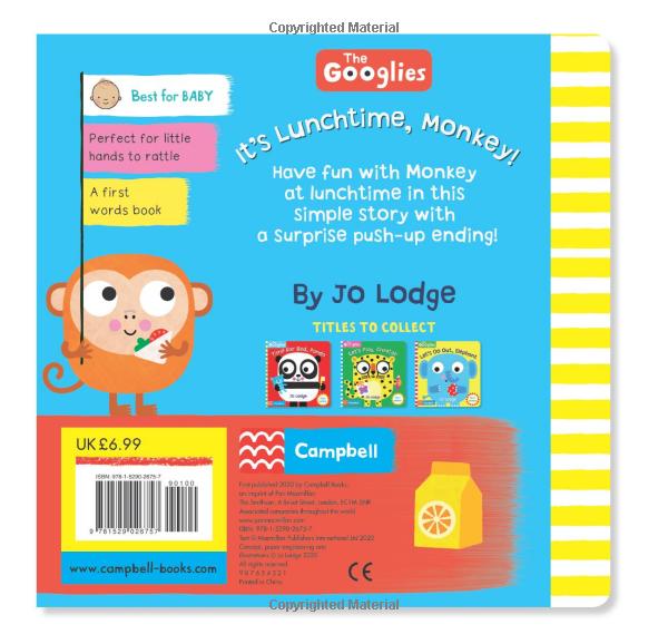 The Googlies: It's Lunchtime, Monkey