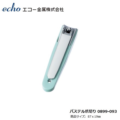 Bấm móng tay màu Echo Pastel 8.7cm - Hàng Nội Địa Nhật Bản nhập khẩu