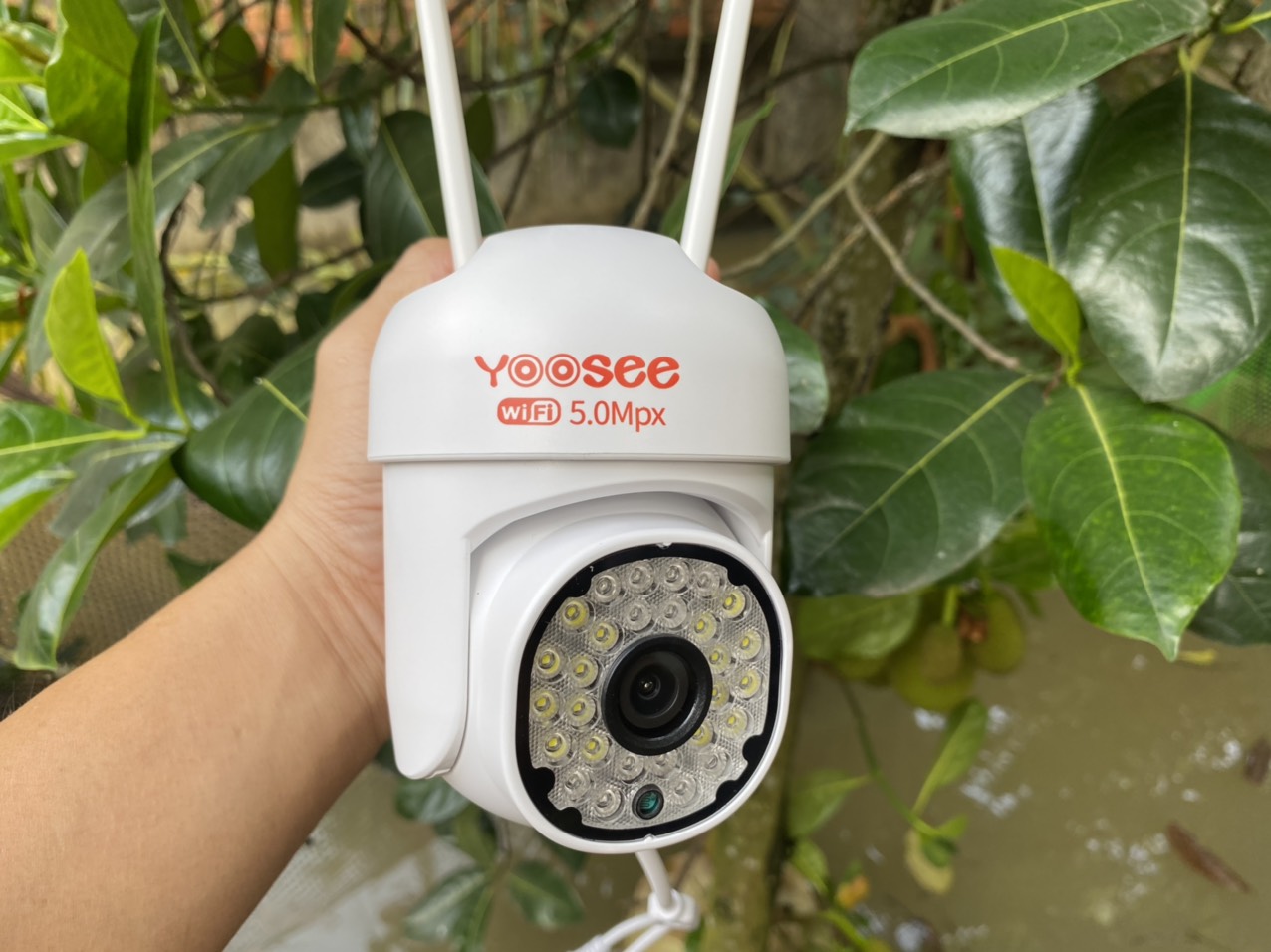 Camera ip Wifi Yoosee Ngoài Trời 26 Led Chuẩn 1080P, Mẫu mới 2021- Hàng Nhập Khẩu