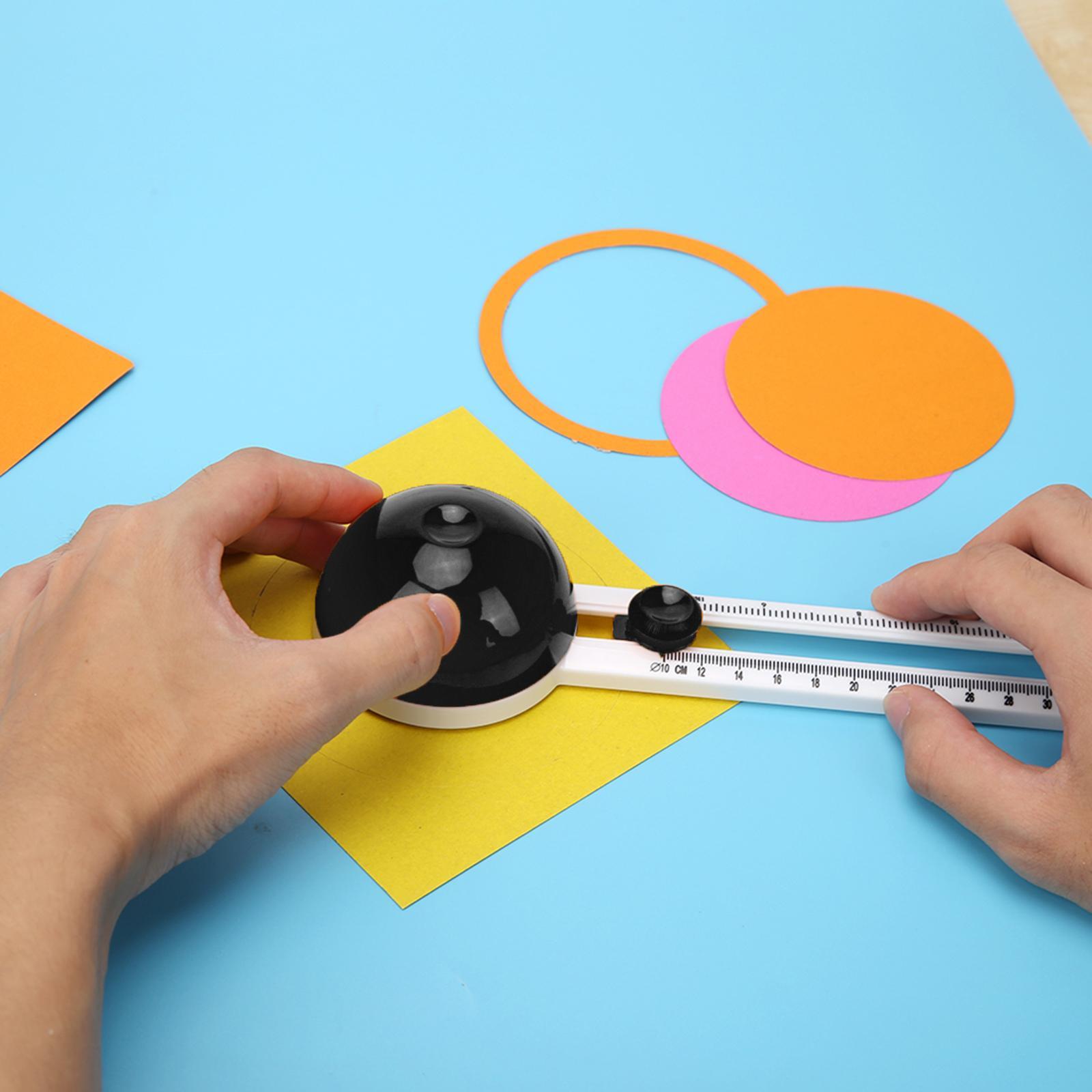 Craft Circle Cutter, Circular Cutter, Compass Circle Cutter for Paper Circular Cutting Tool for Cardstocks