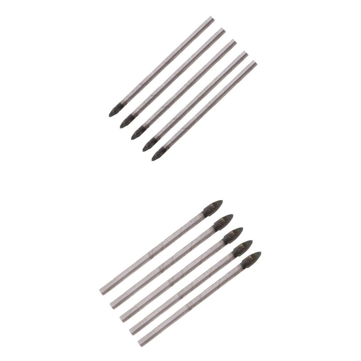 10 Pieces 3 &amp; 4mm Spear Head Ceramic,Porcelain,Marble,Drill Bit Glass Tile