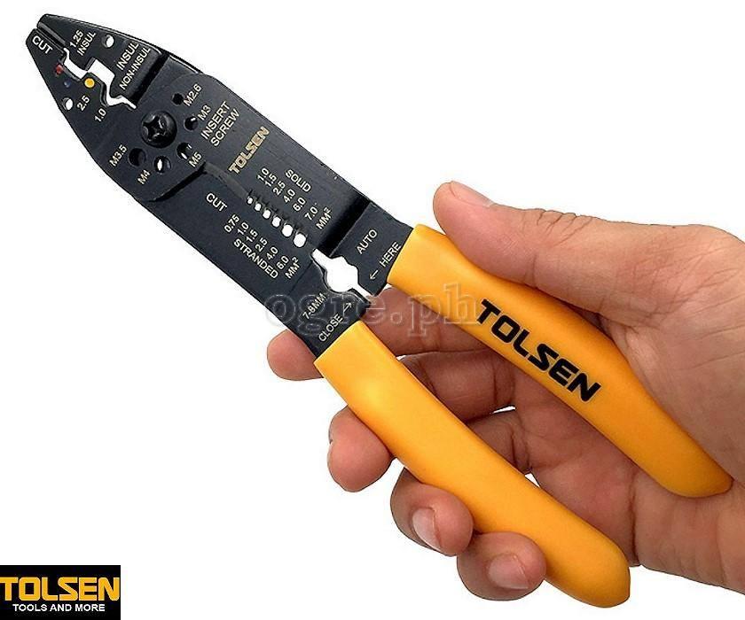 KỀM TUỐT DÂY ĐA NĂNG 215mm TOLSEN 38052 - HÀNG CHÍNH HÃNG