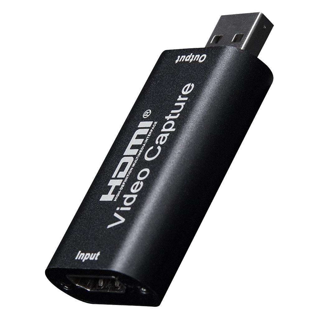To USB Card 1080P for Game/ Black