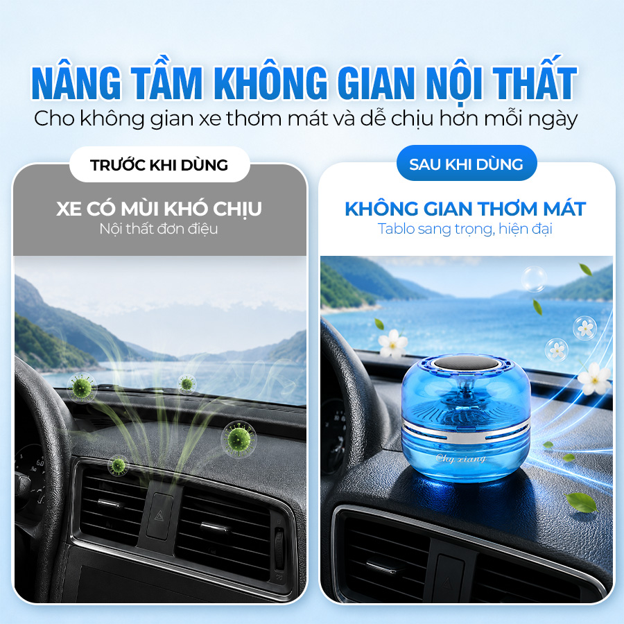 Nước Hoa Năng Lượng Mặt Trời CIND QH001 Ocean 55ml