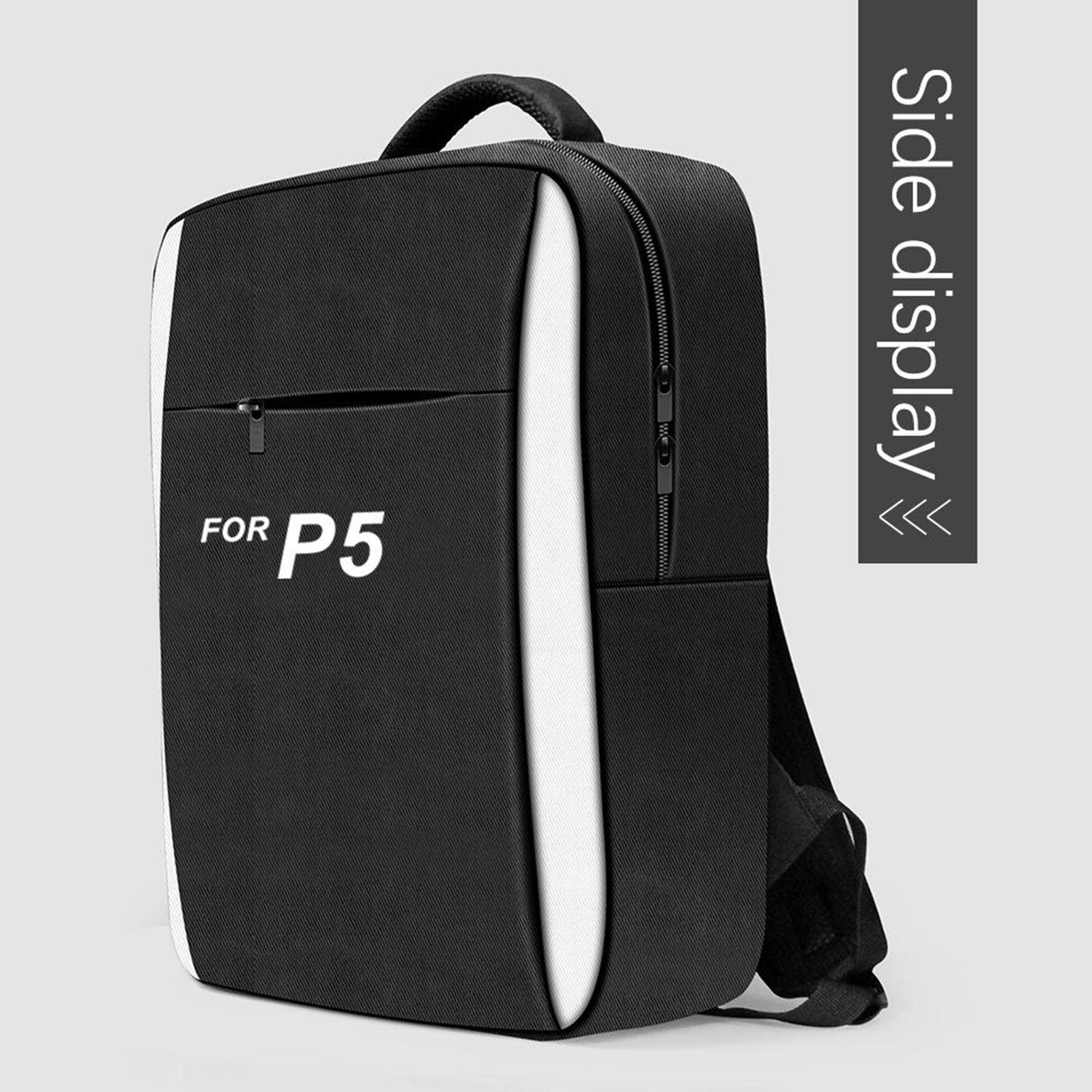 Travel Carrying Backpack Bag Shoulder Bag Case Box for PS5 Game Accessories
