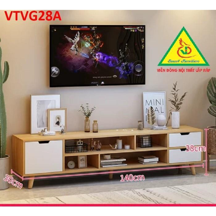 Kệ Tivi Hiện Đại cho phòng khách VTVG28A- Nội thất lắp ráp Viendong Adv