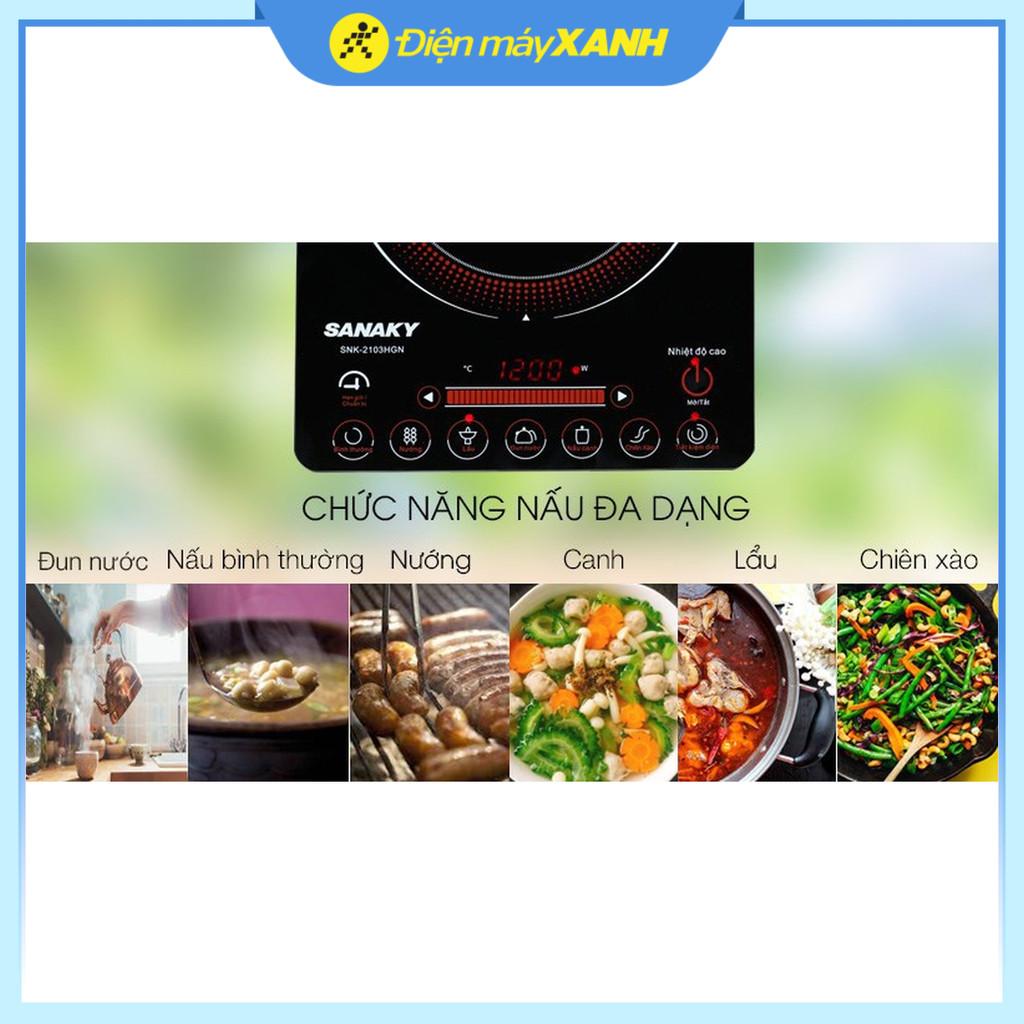 Bếp hồng ngoại Sanaky SNK-2103HGN - Hàng Chính Hãng