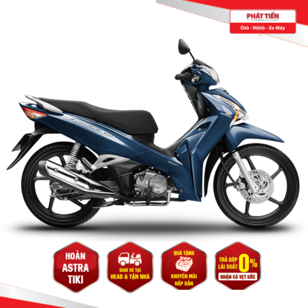 Xe Máy Honda Future 125 FI 2021 - Phiên Bản Cao Cấp - Xanh Đen