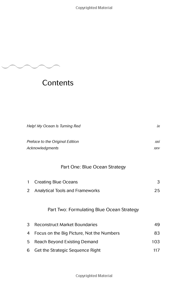 Blue Ocean Strategy, Expanded Edition