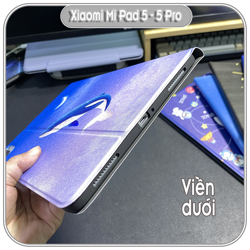 Bao da cho Xiaomi Mi Pad 5 - 5 Pro hình màu xanh dương