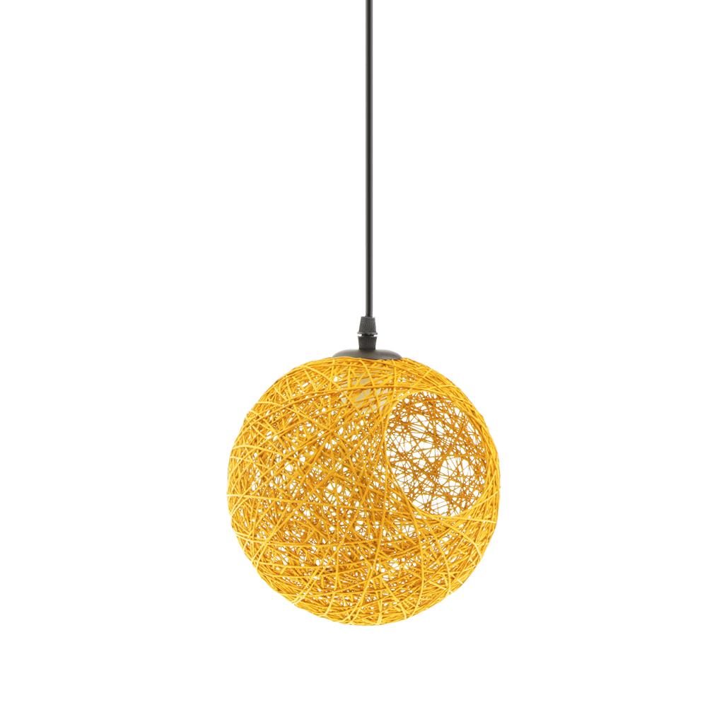 Bóng Mây Wicker Ball Quả Cầu Trần Bóng đèn Với Lỗ 20 Cm