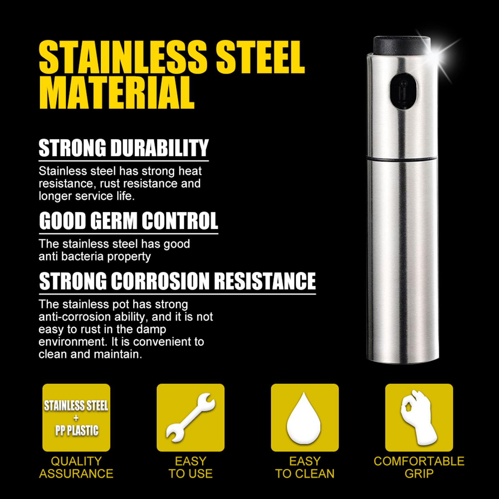 Máy phun dầu 135ml bằng thép không gỉ