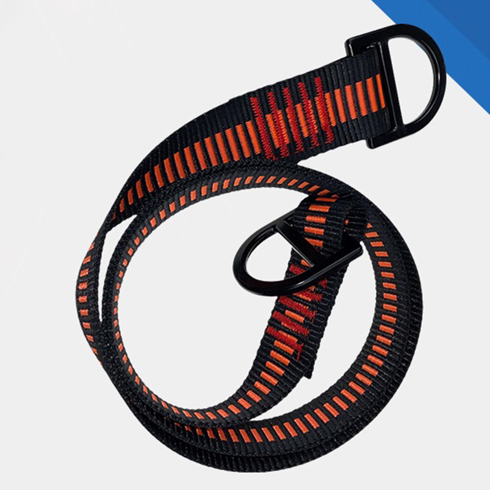 23kN Climbing Harness Belt Belt Sling Protective Safety Lanyard for Caving