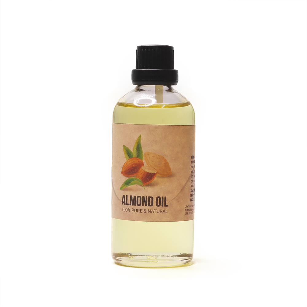 Dầu hạnh nhân ngọt - Sweet Almond Oil - Zozomoon (100ml)