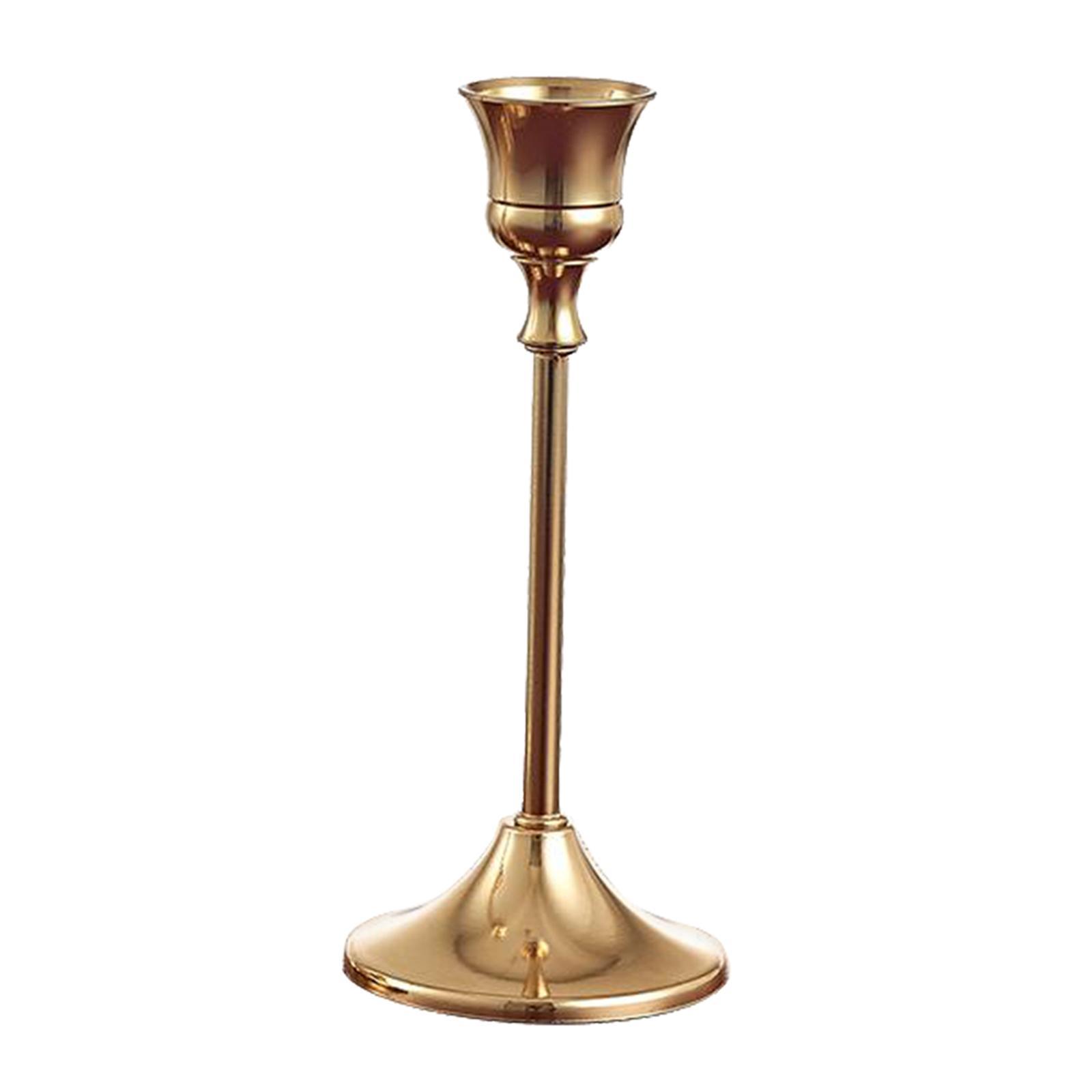 Metal Candle Stick Holders Stand for Wedding Party Home Office Decor S
