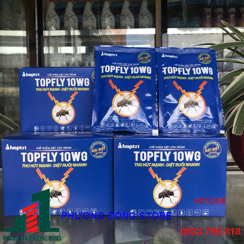 Thuốc diệt ruồi dạng bả Topfly 10WG- 20g