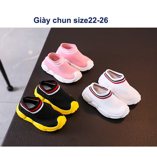 Giày chun bé trai bé gái siêu đẹp siêu đáng yêu size15-26 GC2