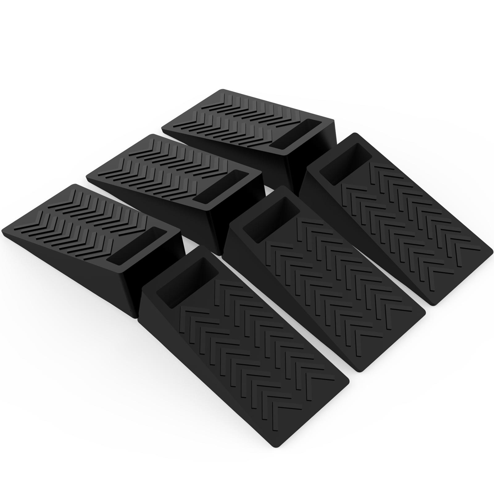 6 cái Núm chặn Cửa bằng silicone cố định chống va đạp cửa