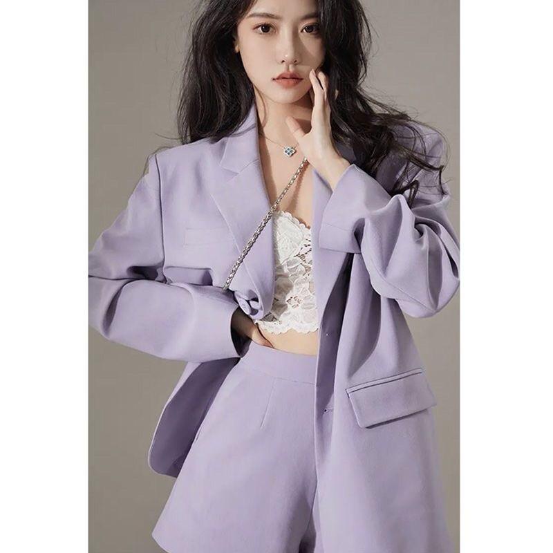 Set đồ Áo Blazer nữ + quần sọoc phong các hàn quốc mẫu mới chất đẹp mã SZ01