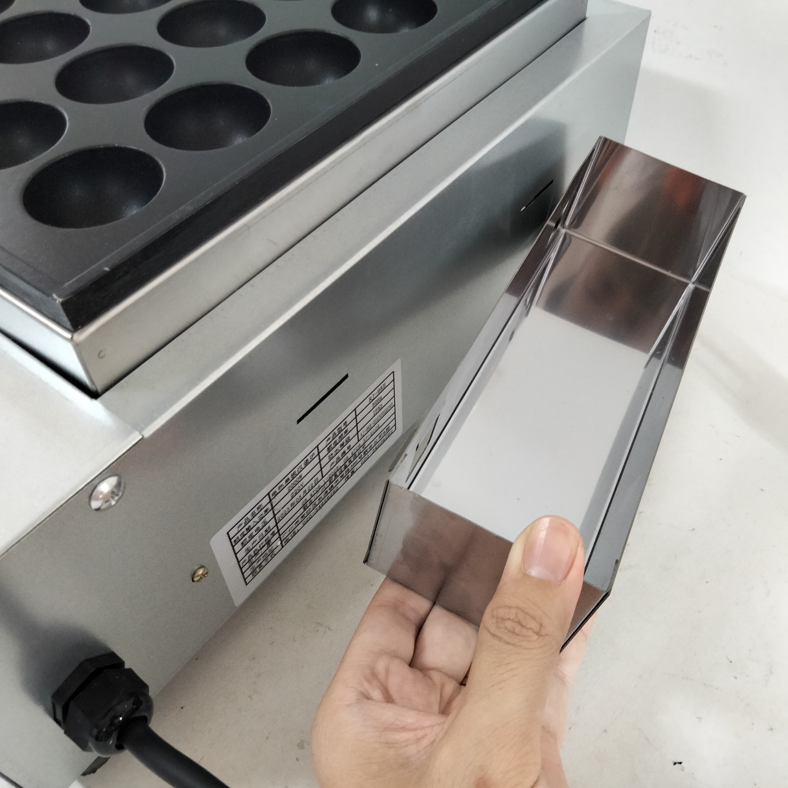 Máy Làm Bánh Bạch Tuộc Bạch Tuộc Takoyaki Nhật Bản 25 Lỗ Machine Electric 220v Machine PVN4600